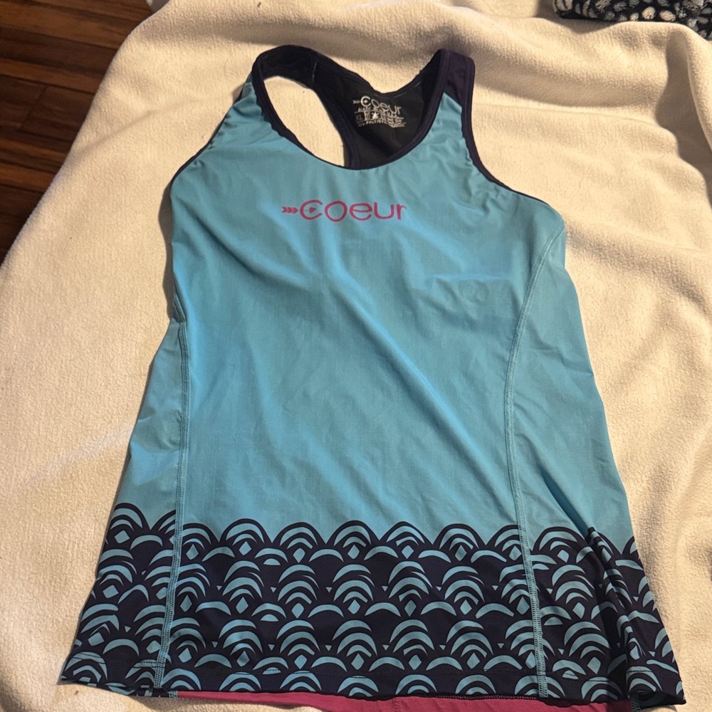 Coeur Triathlon or Running Racerback Tank